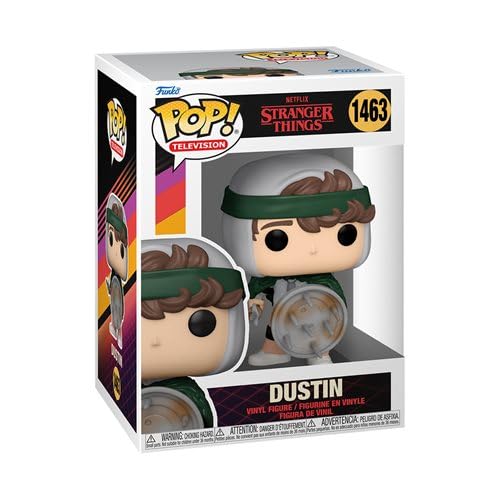 Amazon.com: POP! TV: Stranger Things - Dustin with Shield #1463